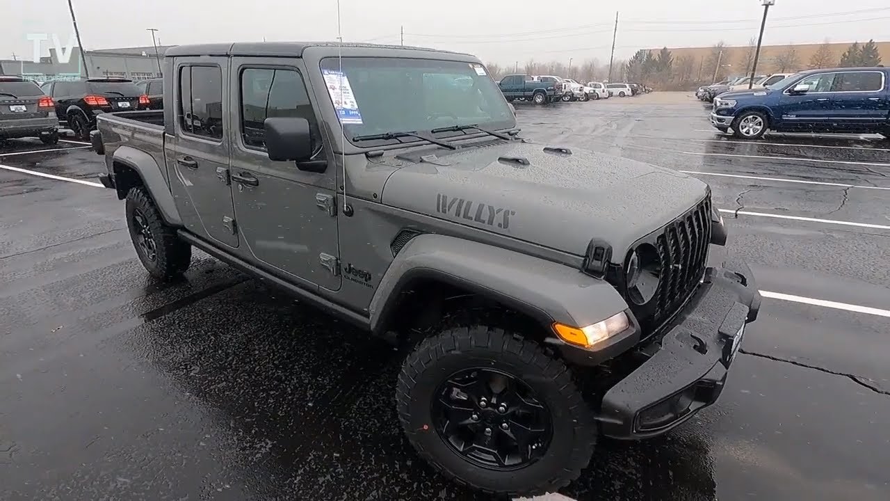 Is the 2021 JEEP GLADIATOR Willys 4X4 the Trim for You?
