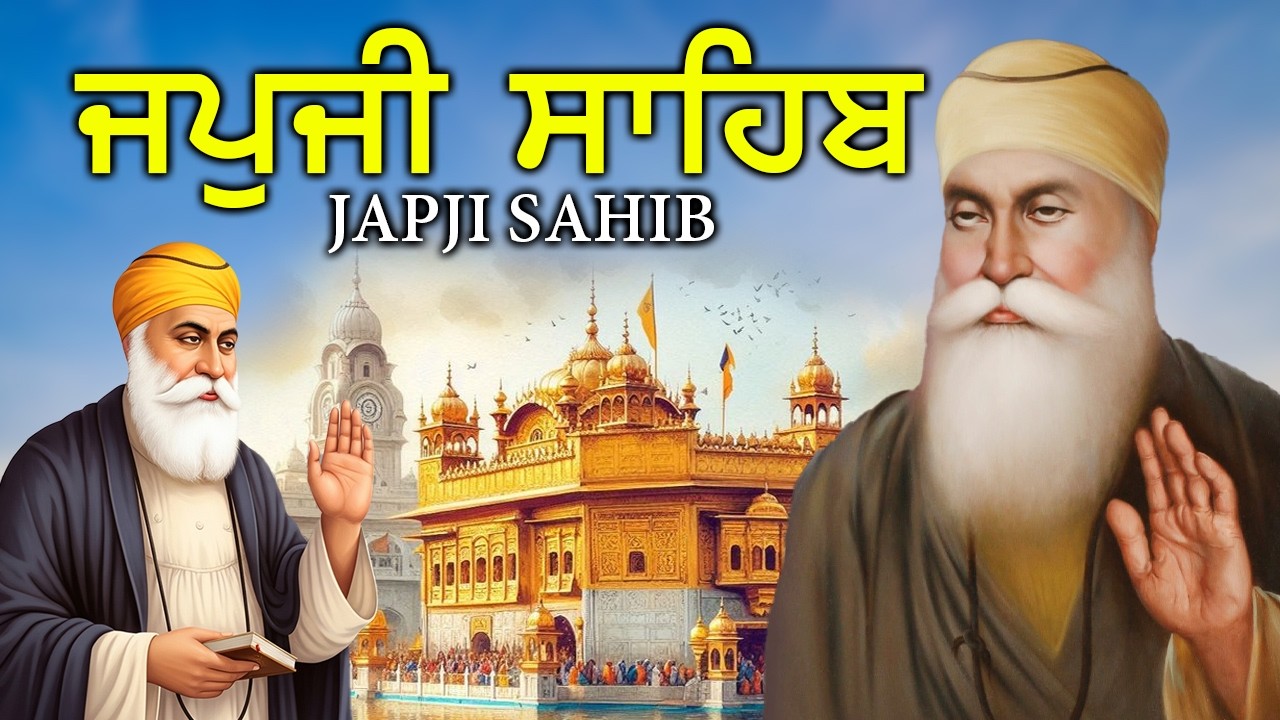 Morning Prayer (ਜਪੁਜੀ ਸਾਹਿਬ )Japji Sahib - In Very Sweet Voice - Lyrical Video #punjabi #japjisahib