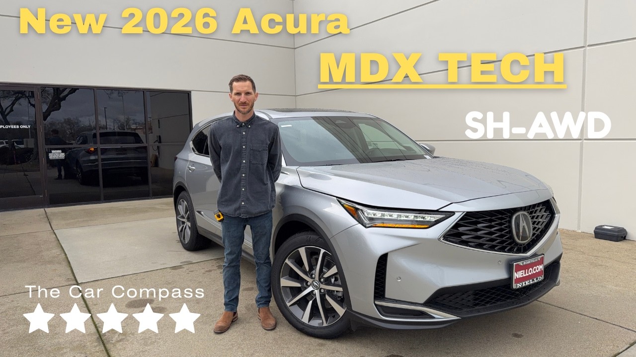 2026 Acura MDX Tech SH-AWD–Premium 3-Row SUV Tour