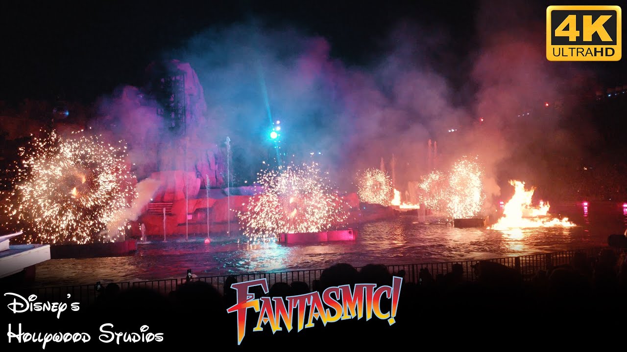 [4K] FANTASMIC! • DISNEY'S HOLLYWOOD STUDIOS