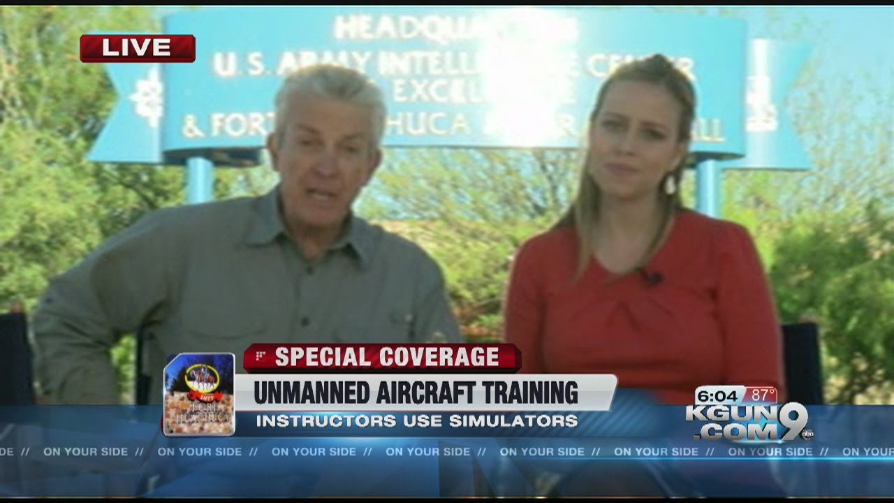 Fort Huachuca is home to the only unmanned aircraft training center and KGUN9 got an all-access pass