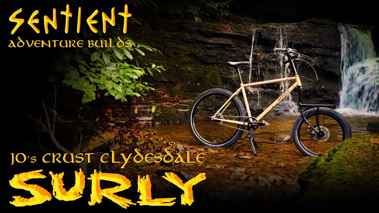 ADVENTURE BIKE BUILDS: JO'S CRUST CLYDESDALE CARGO SURLY 1x1