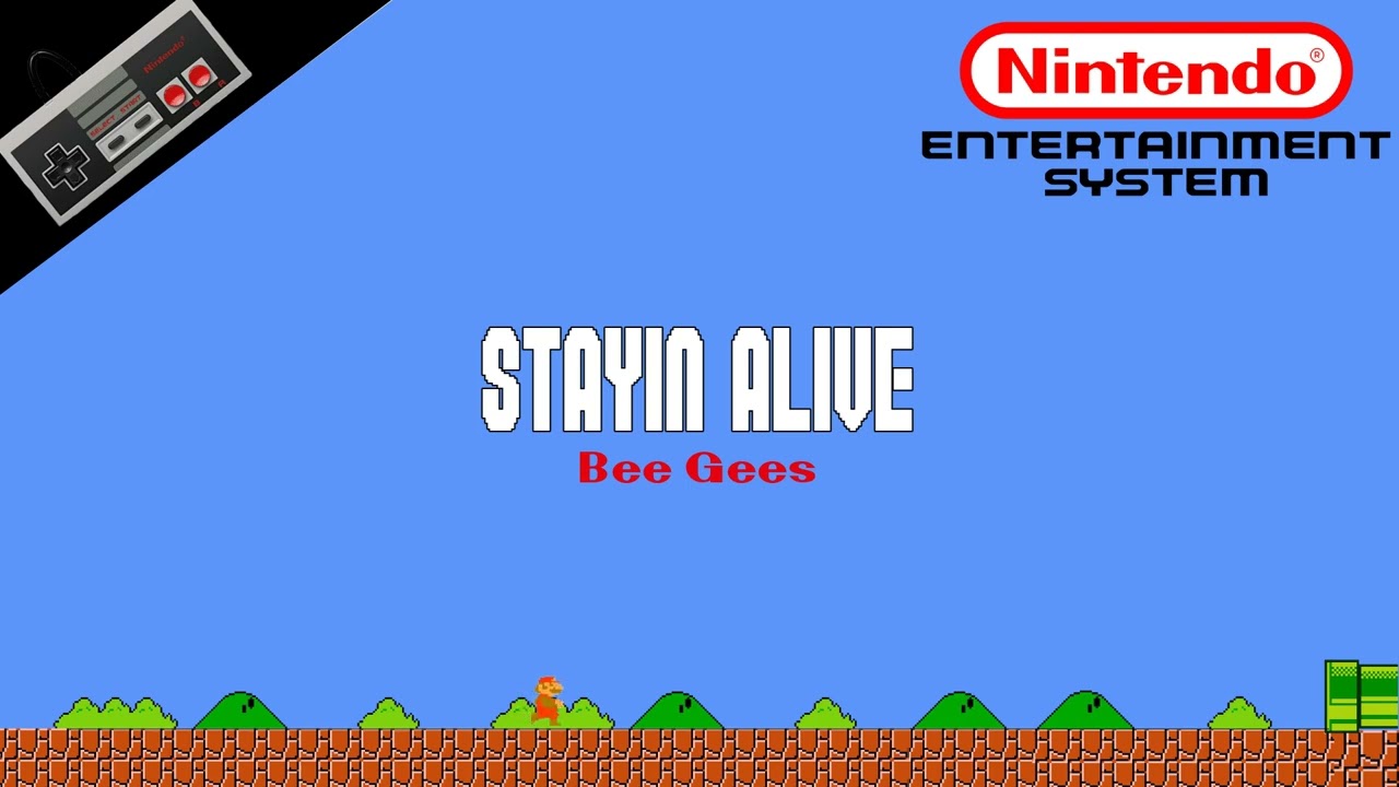 Bee Gees — Stayin Alive 8-Bit Cover | NES Soundfont Remix | Meme Songs