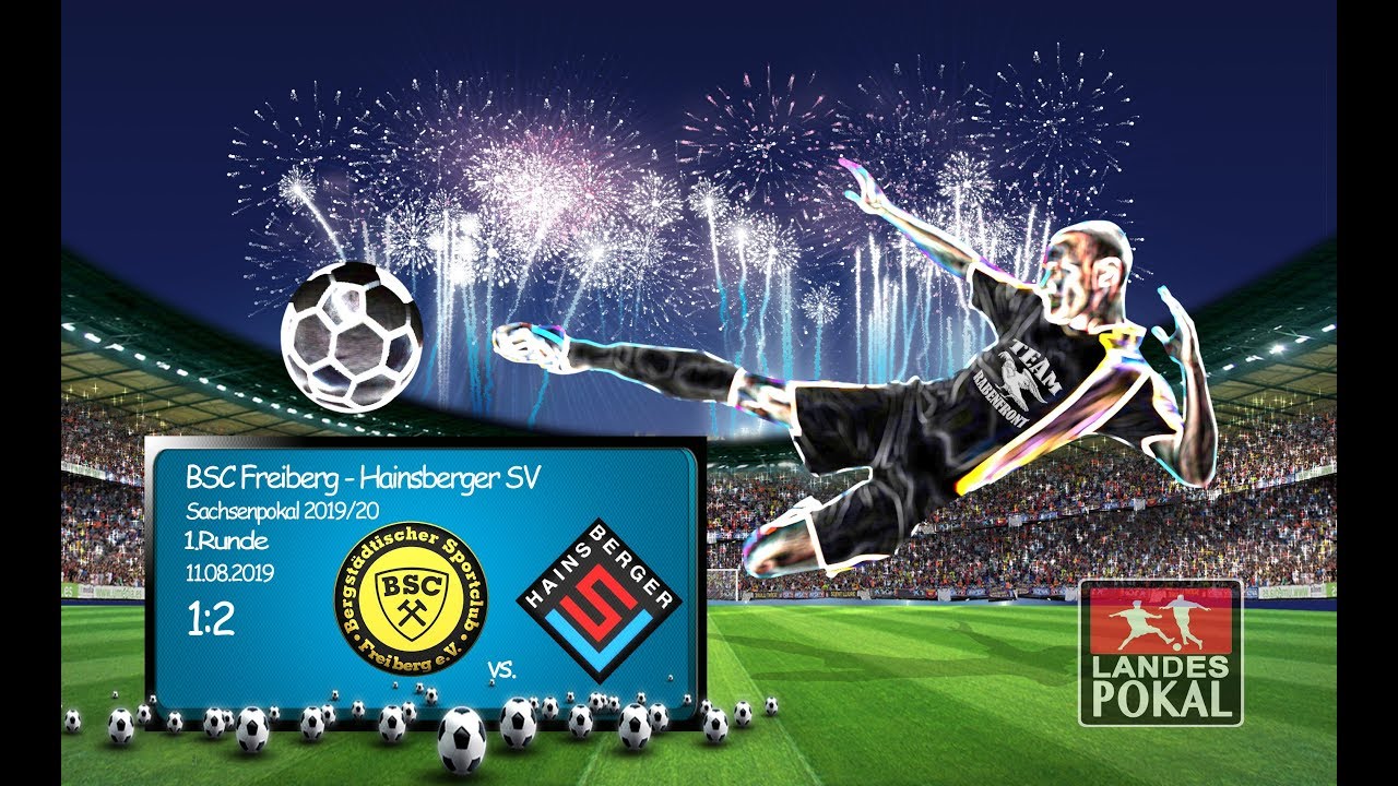 1.Runde / Sachsenpokal - (2019/20) /  BSC Freiberg - Hainsberger SV  1:2
