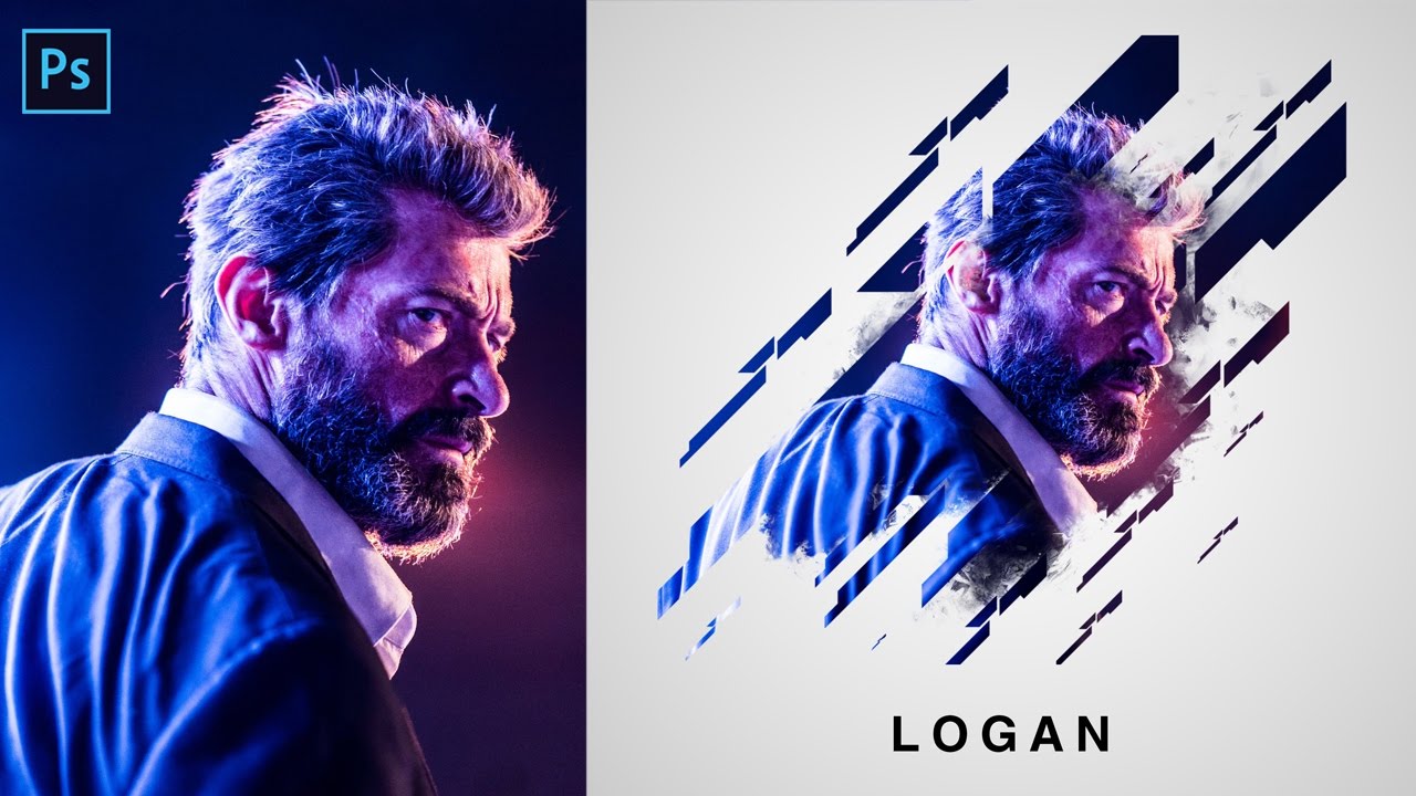 Photoshop Portrait Brush Effects Tutorial | Layer Mask Method | Photo Editing 2019