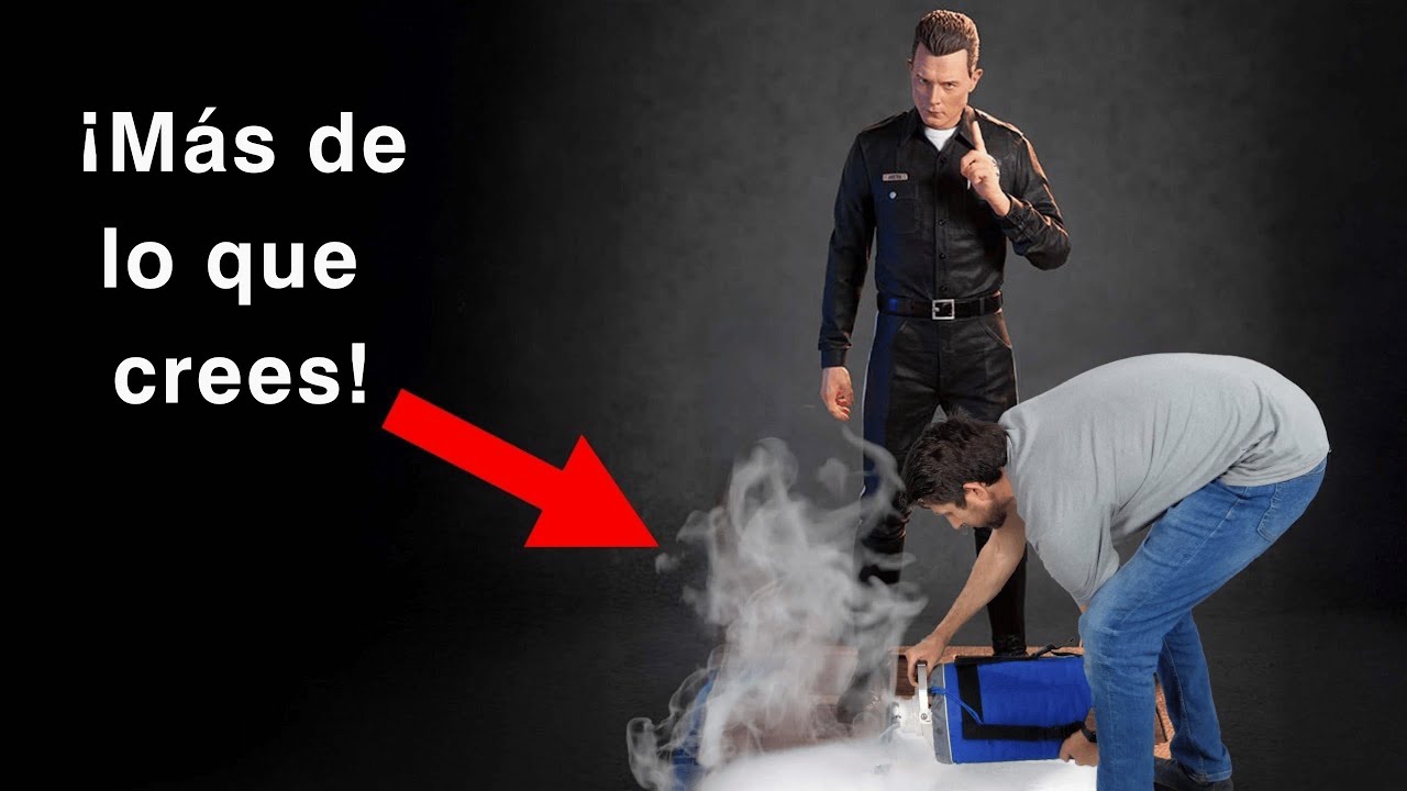 ¿Cuánto nitrógeno líquido se necesitaría para congelar un Terminator?