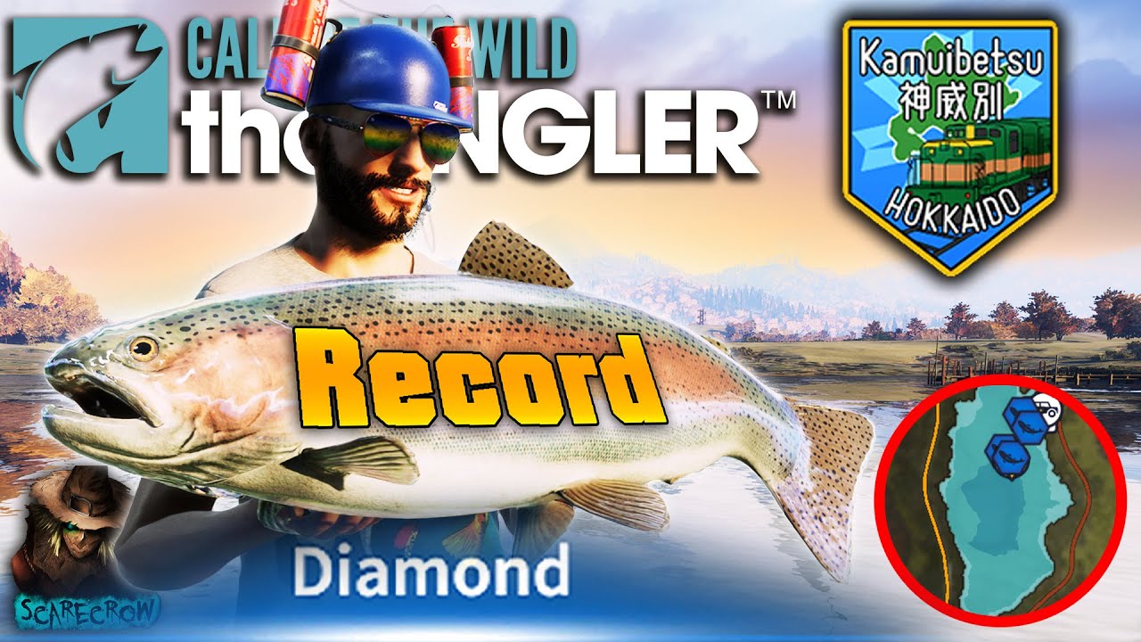 RECORD Diamond Japan Rainbow Trout From A CRAZY 4 Species Hotspot! Call of the wild The Angler