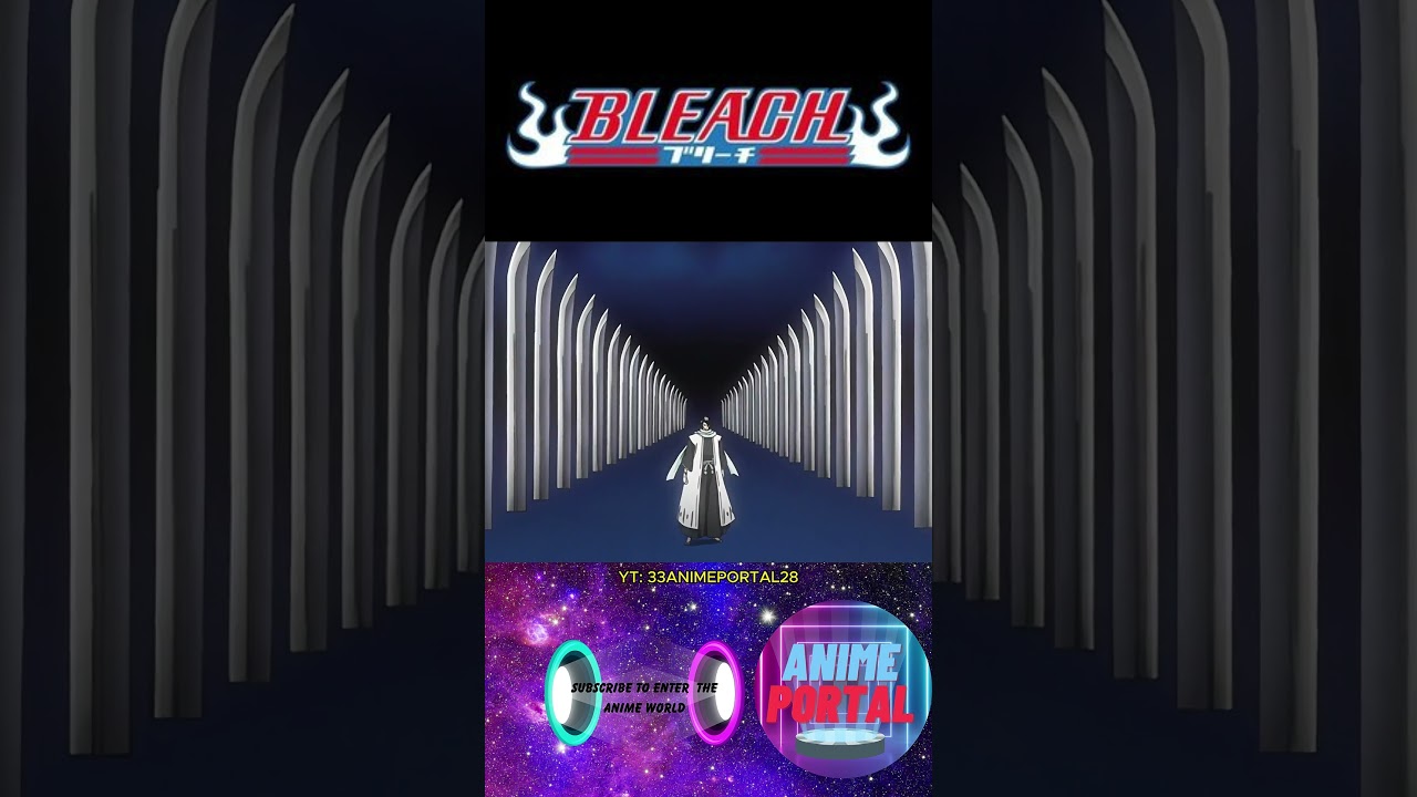 Unleashed Legacy: Byakuya's First Bankai Revelation! #shorts  #anime #bleach