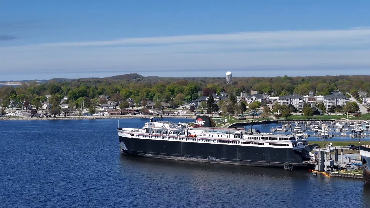 Ludington's Maritime History | The SS Badger and the North Breakwater Light