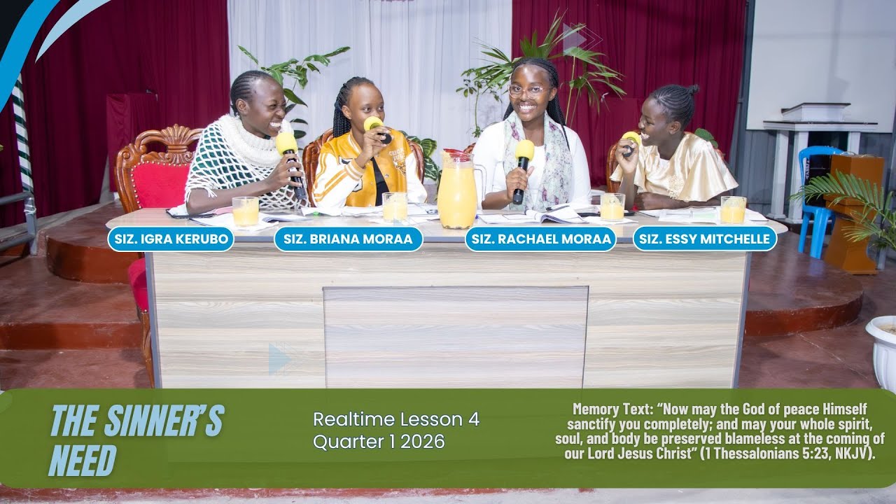 The Sinner’s Need | Realtime Lesson 4 | Quarter 1 2026 |
