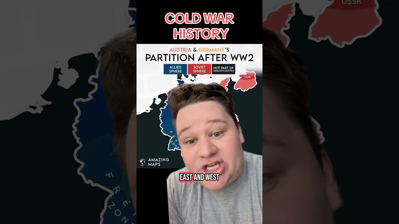 COLD WAR HISTORY EAST VS WEST GERMANY & AUSTRIA #history #historical #historyfacts #coldwar #germany