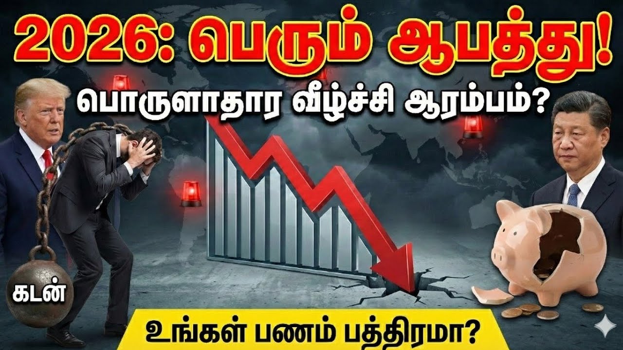 2026 பொருளாதாரம் எப்படி இருக்கும்? 🌍 ட்ரம்ப் போட்ட முடிவால் உலக வரைபடம் மாற்றம்! | Global Economy
