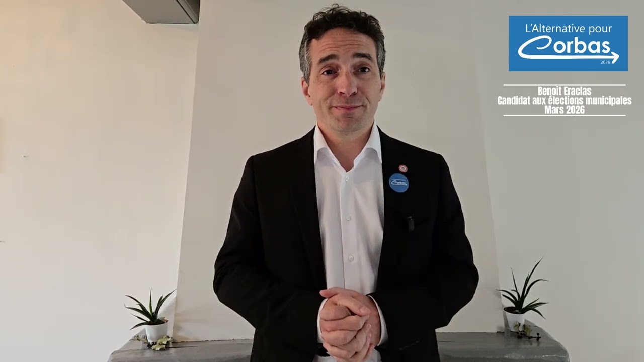 Benoit ERACLAS présente ses voeux pour l'année 2026