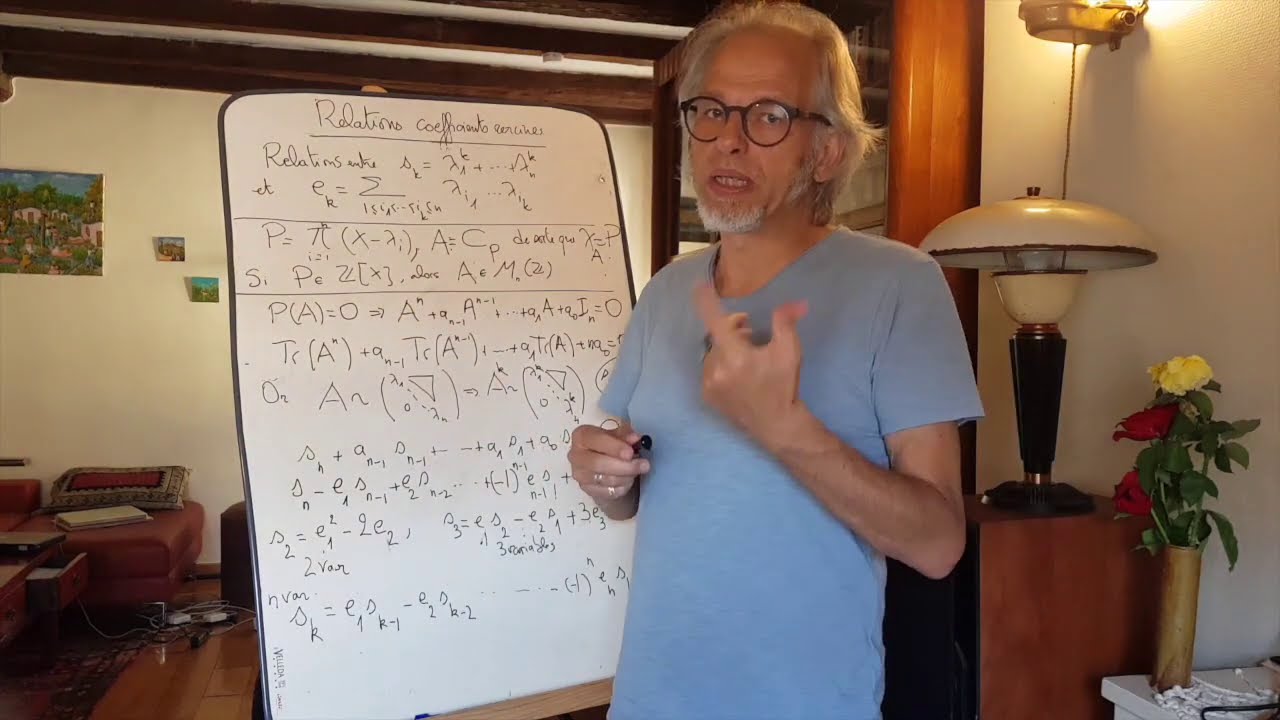 Cours 8 agreg interne: Polynômes 7 (relations coefficients/racines)