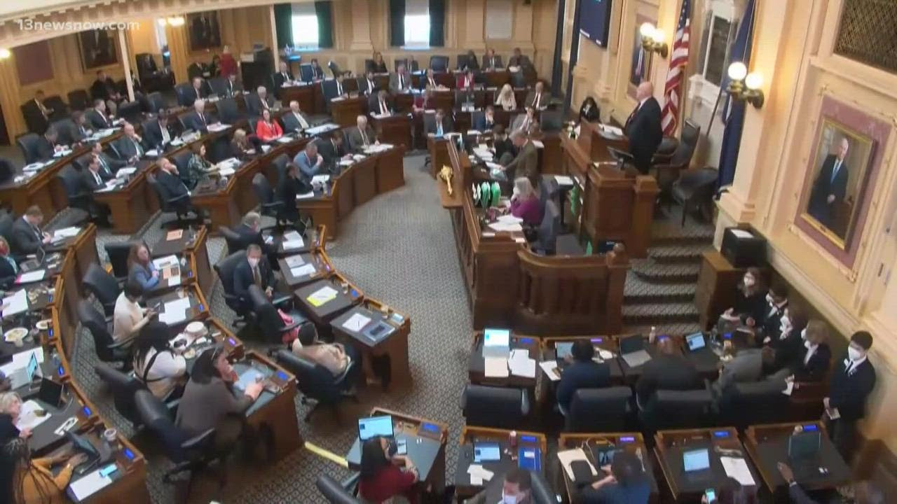 Virginia Senate meets in single day session to overturn Youngkin vetoes