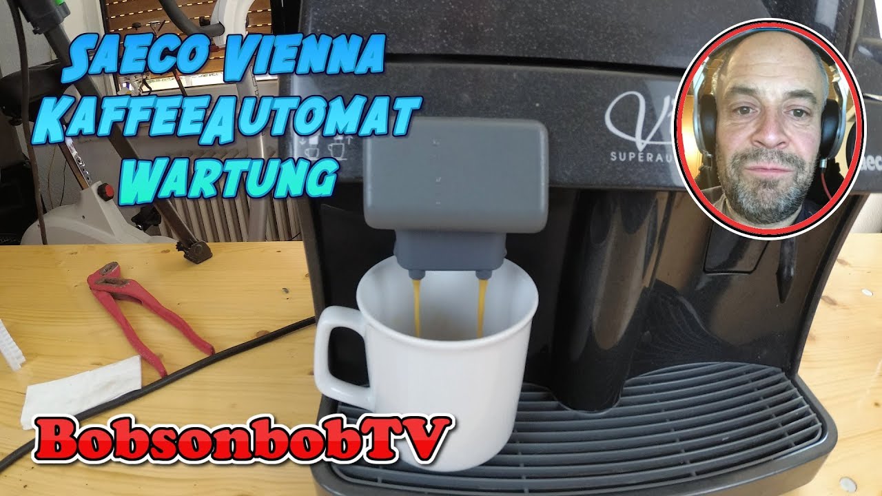 Saeco Vienna Kaffee Vollautomat reinigen zerlegen Zusammenbau warten Tutorial deutsch BobsonbobTV 4K