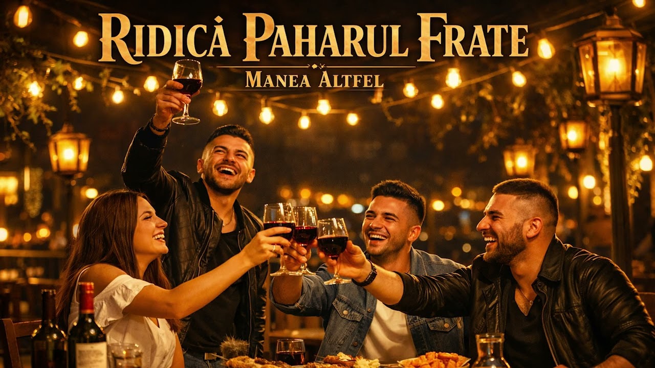 Ridica Paharul Frate | Manea Altfel