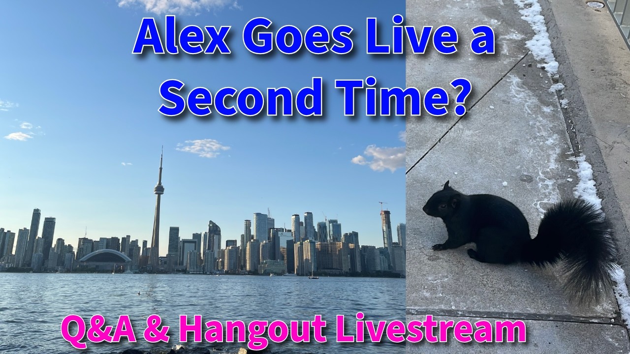 Alex Goes Live a Second Time? Q&A Hangout Livestream w/ Richard 3/14/2026