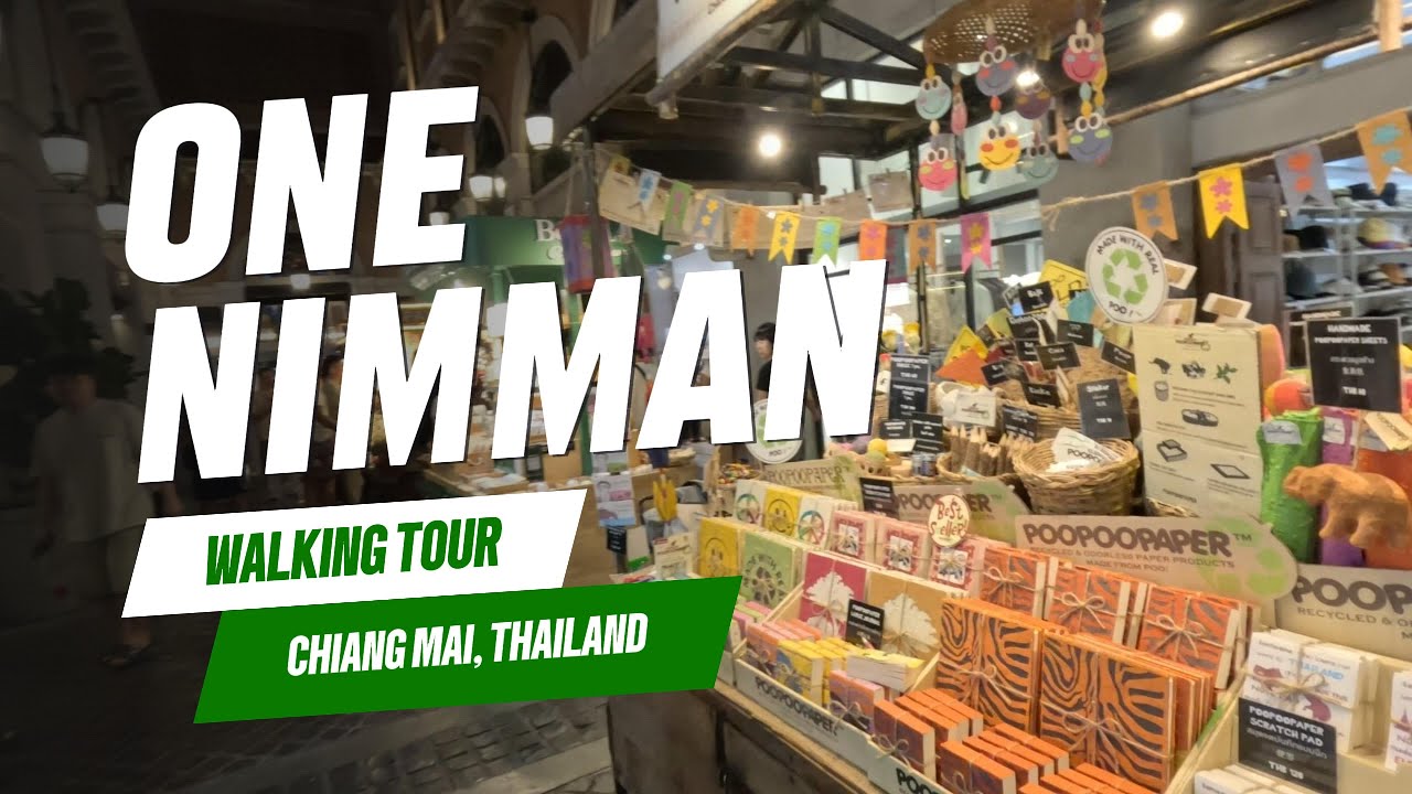 One Nimman Walking Tour | Chiang Mai Thailand | Nimmanhaemin 4K