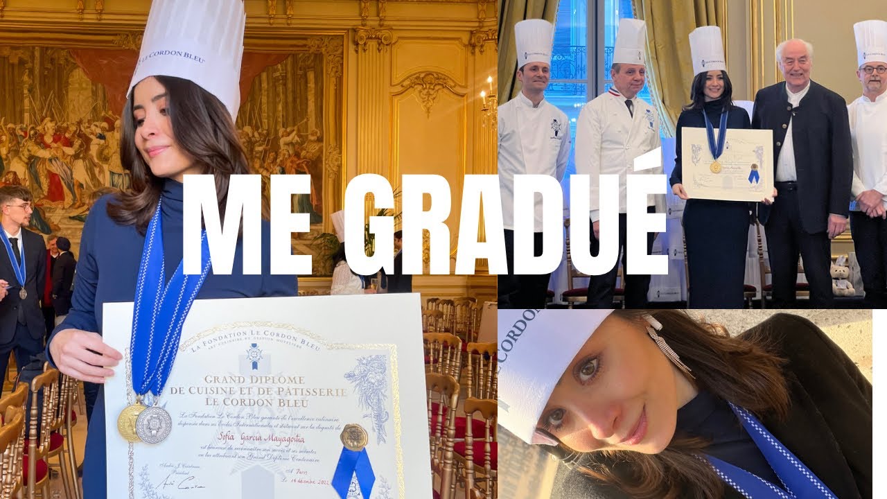 Me gradué de Le Cordon Blue Paris || vlog parisino 5