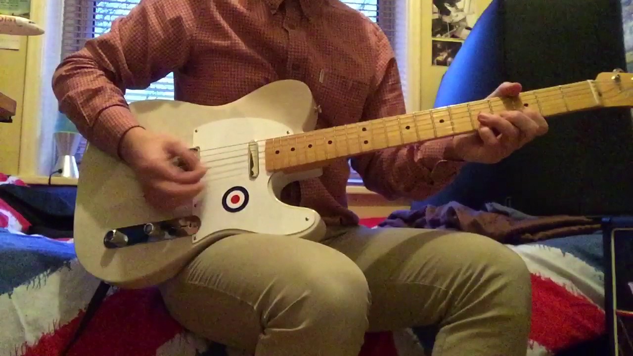 Buddy Holly Rock Around With Ollie Vee Guitar Cover played on a Fender Classic Series 50s Telecater
