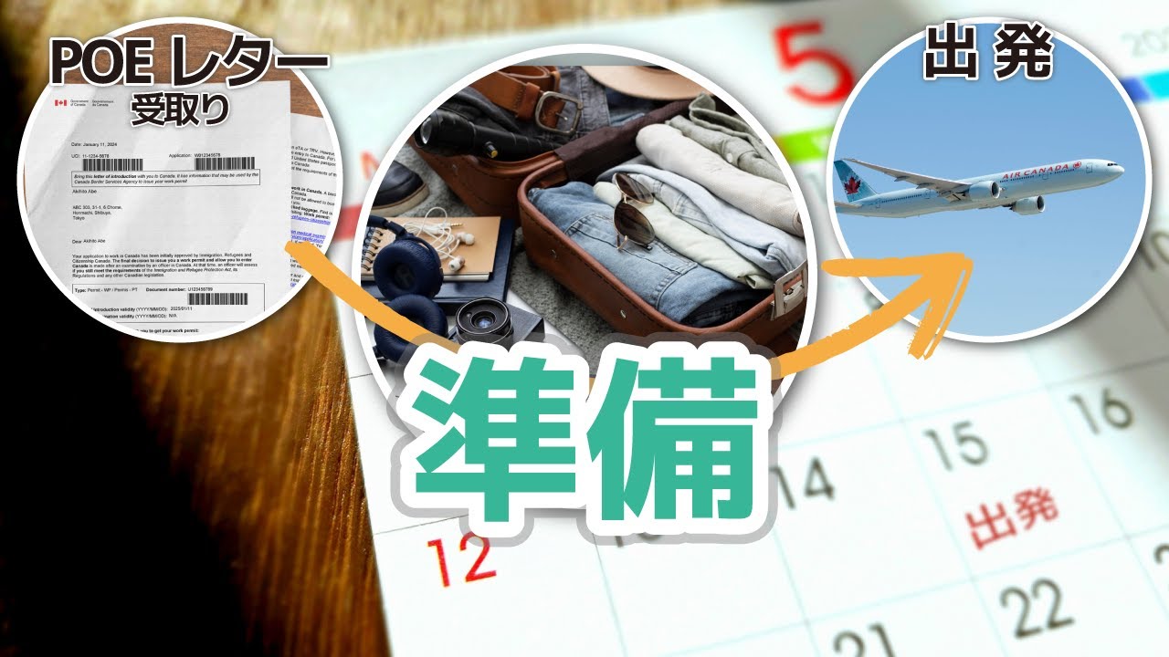 ワーホリの最終許可証「POEレター」を取得してから出発までの流れと準備