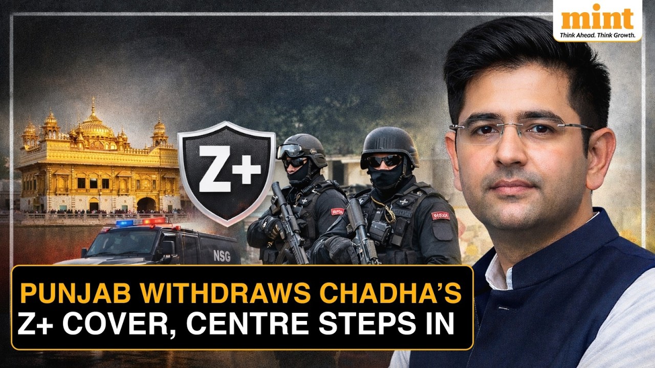 Raghav Chadha Gets Z+ Security Cover From Centre After Punjab Govt Withdraws It Amid Rift With AAP