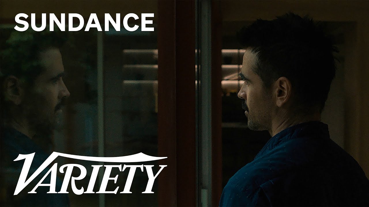 Colin Farrell, Jodie Turner-Smith, Kogonada and the cast of ‘After Yang’ at Variety Studio Sundance