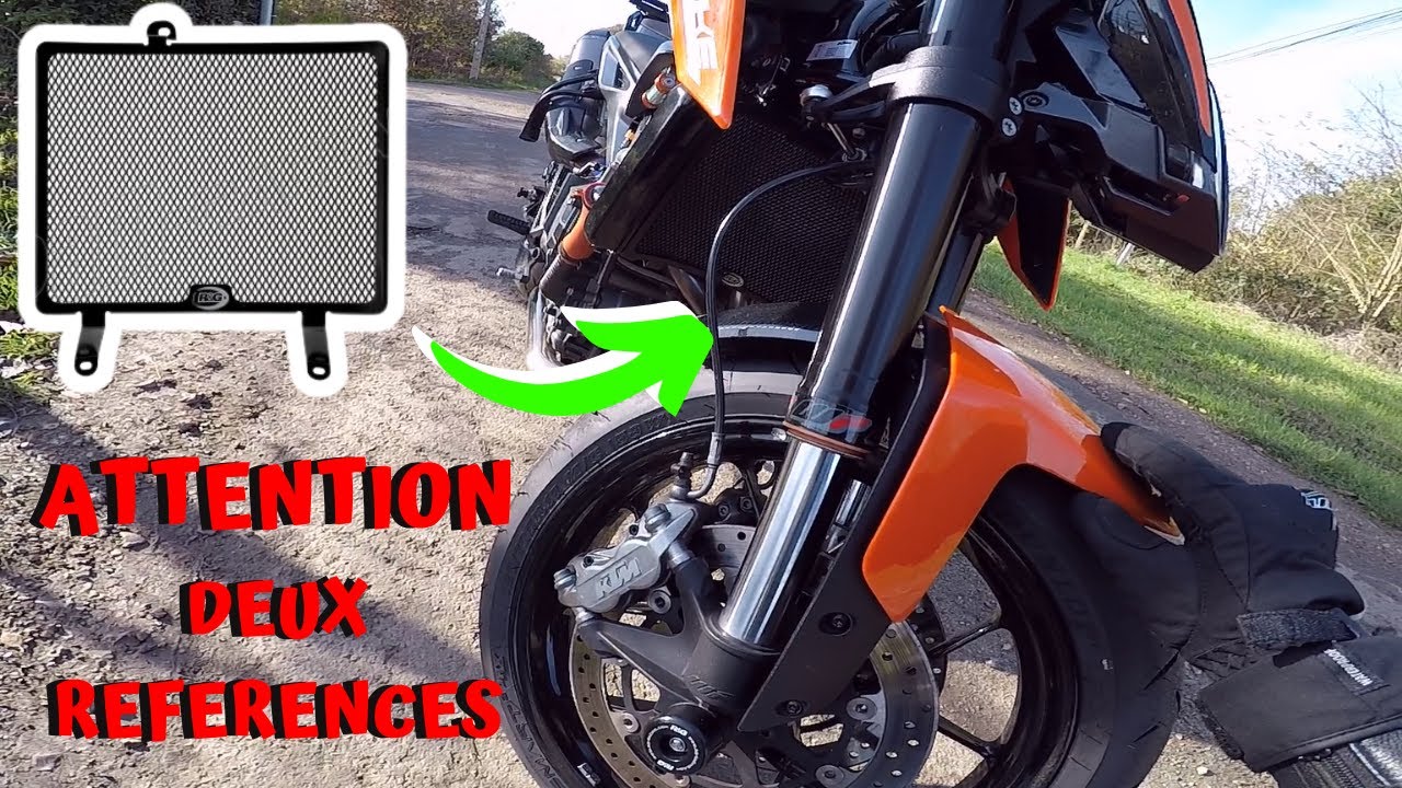 Installation Grille de Radiateur R&G Racing - Tuto 04 - KTM 790 DUKE