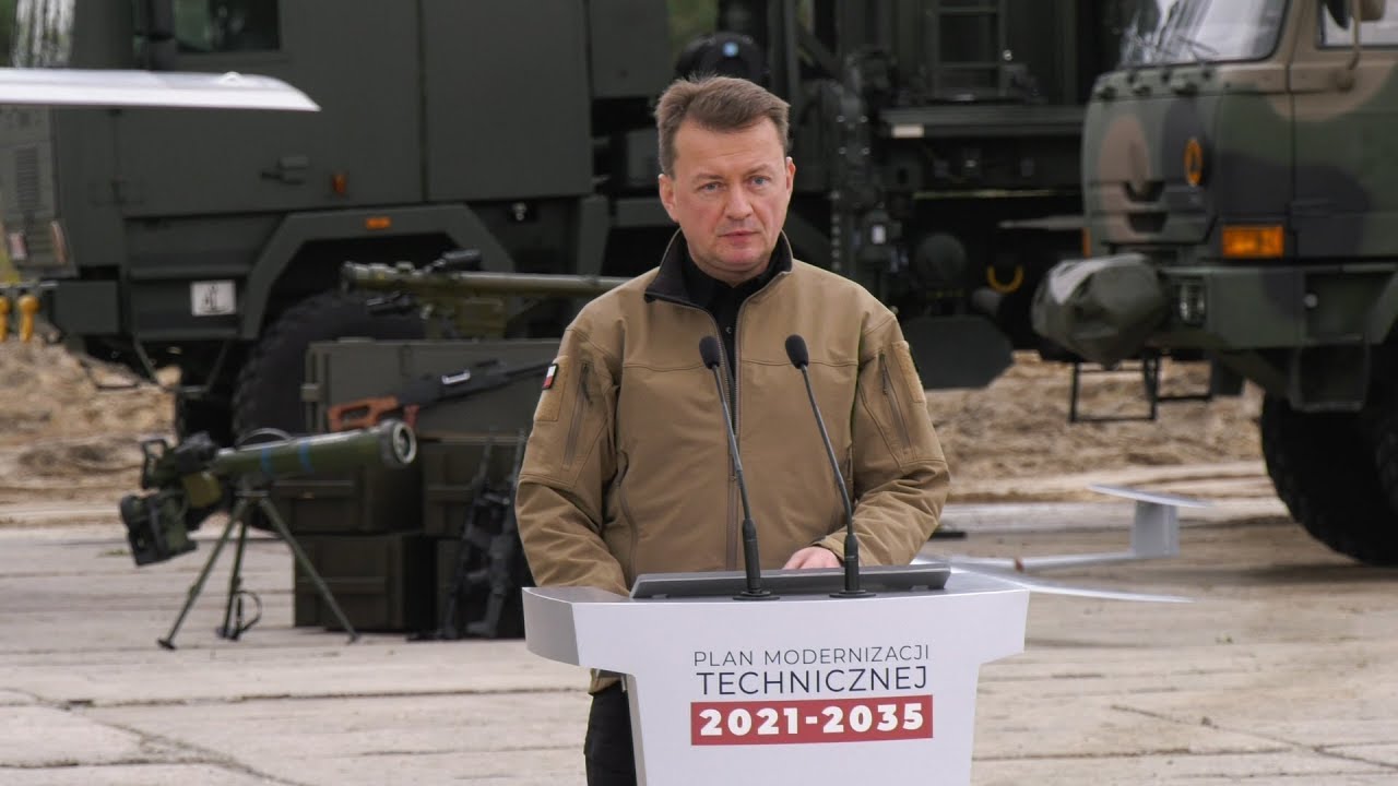 Minister Obrony Narodowej Mariusz Błaszczak podpisał Plan Modernizacji Technicznej Wojska Polskiego