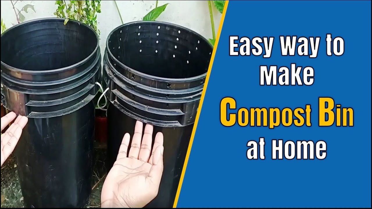 Making a priceless homemade diy compost bin