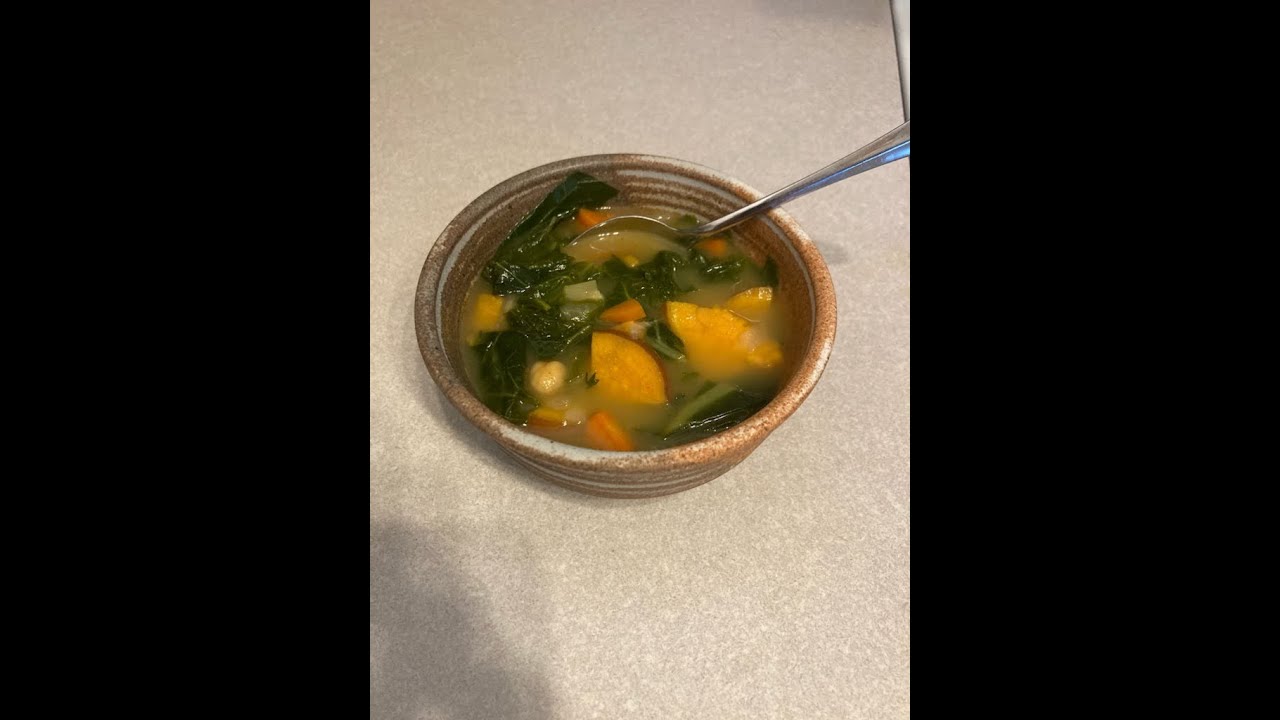 Hearty Collard Green Soup
