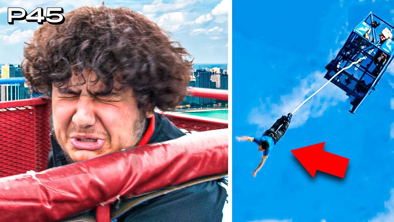 Krimoe Faces His Fear Of Heights