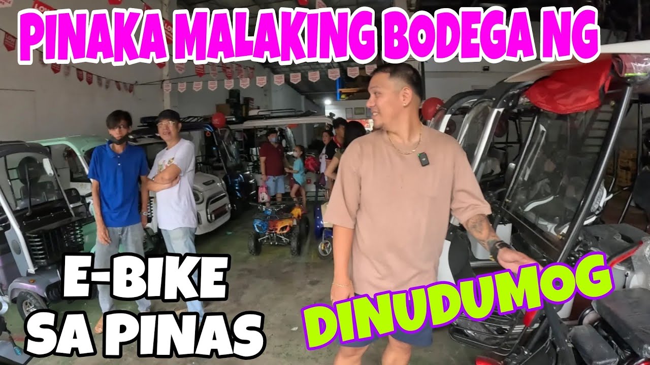 PINAKA MALAKING BODEGA NG E-BIKE SA CAVITE NATUKLASAN NA