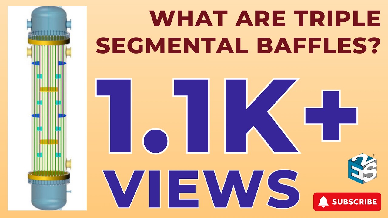 WHAT ARE TRIPLE SEGMENTAL BAFFLES? | SHELL & TUBE HEAT EXCHANGER | TEMA | DESIGN |