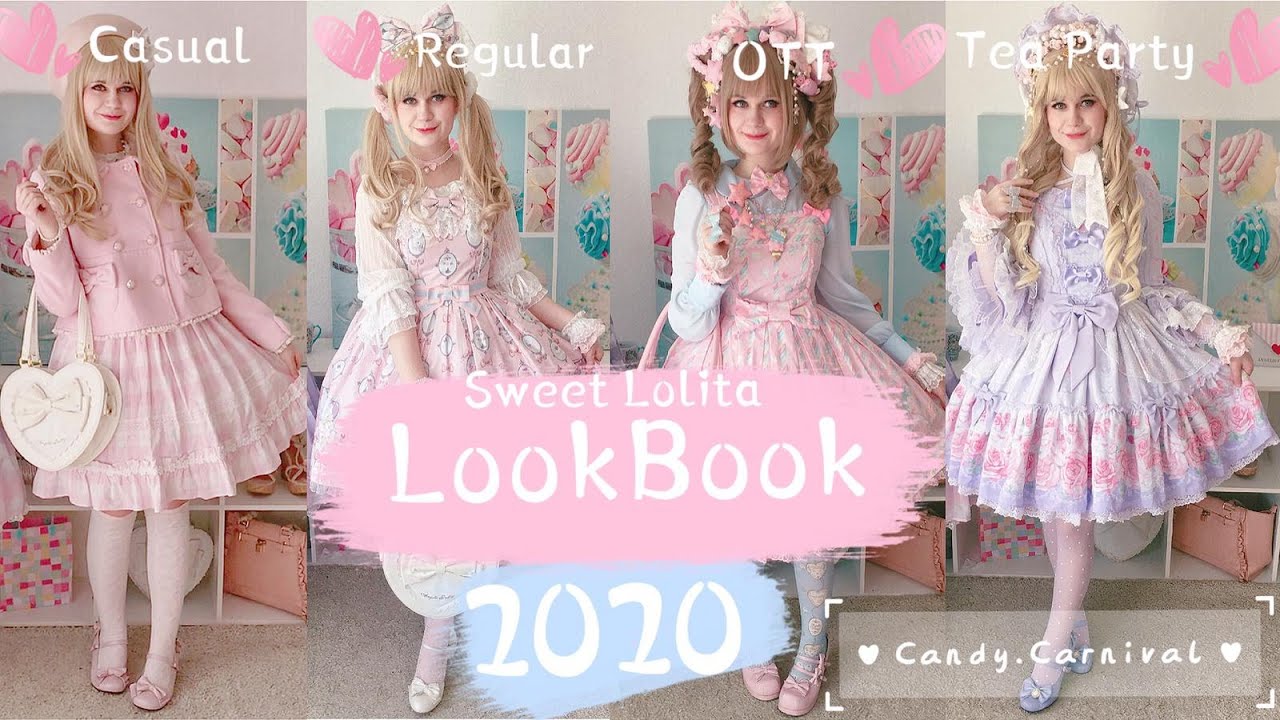 Sweet Lolita Coords for EVERY Occasion | Lolita Fashion Lookbook | Angelic Pretty | Candy Carnival