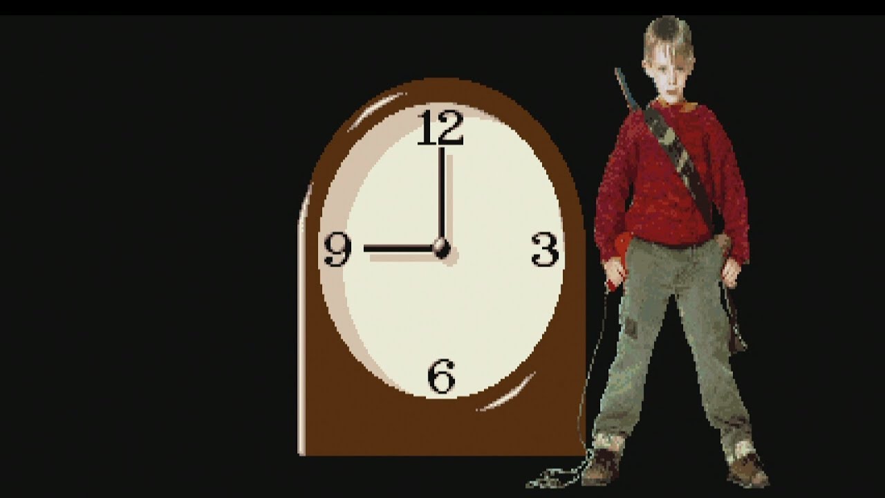 Home Alone (DOS) - Minirivj&uacute;