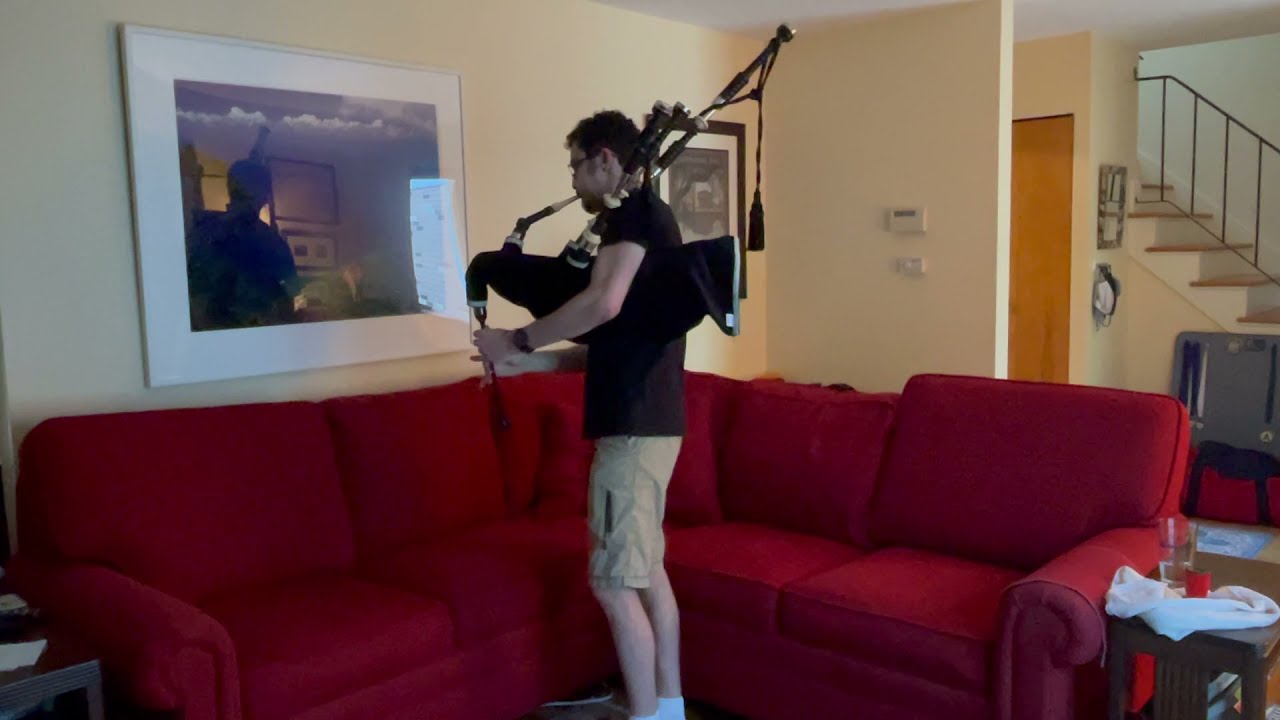 Great Lakes Virtual piping competition, Stevie Hyde, grade 3 jig