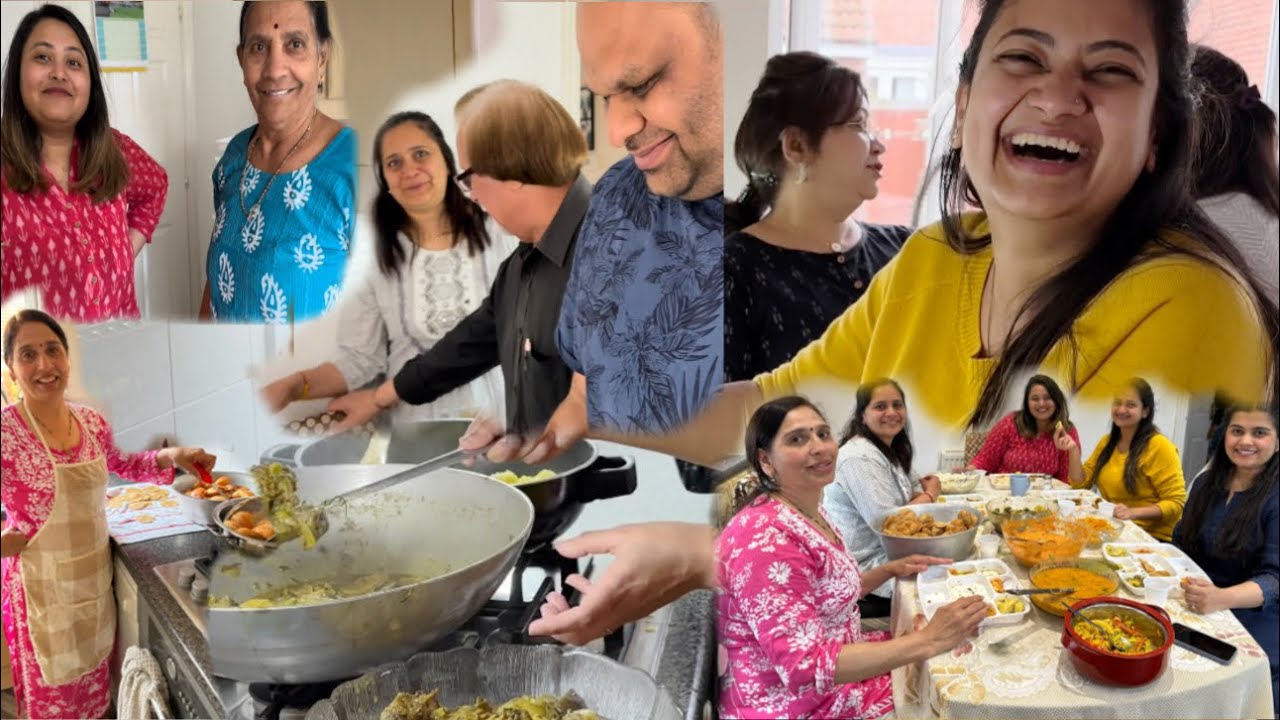 Aunty uncle ke ghar gaye dinner pe sab log aur special menu | mota ba ko purani bate yaad aa gai