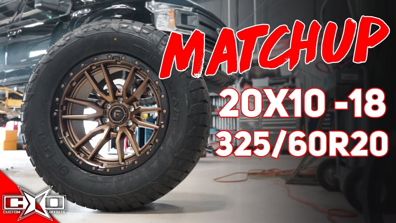 Custom Offsets Matchup: 325/60R20 on a 20x10