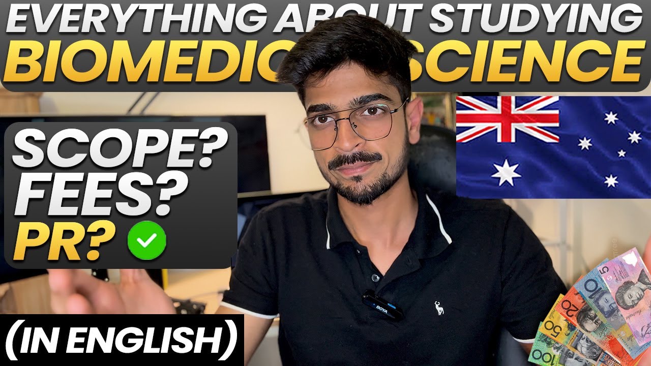 Biomedical Science in Australia 🇦🇺 | Top Universities, PR Pathway & High-Paying Jobs | Vlog #279