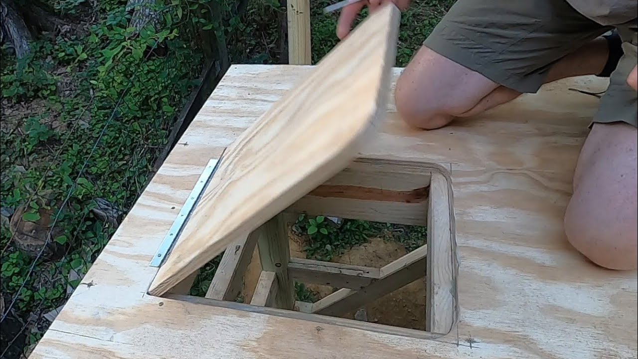Deck, Floor, And Trapdoor - The Treehouse Project - Part 7
