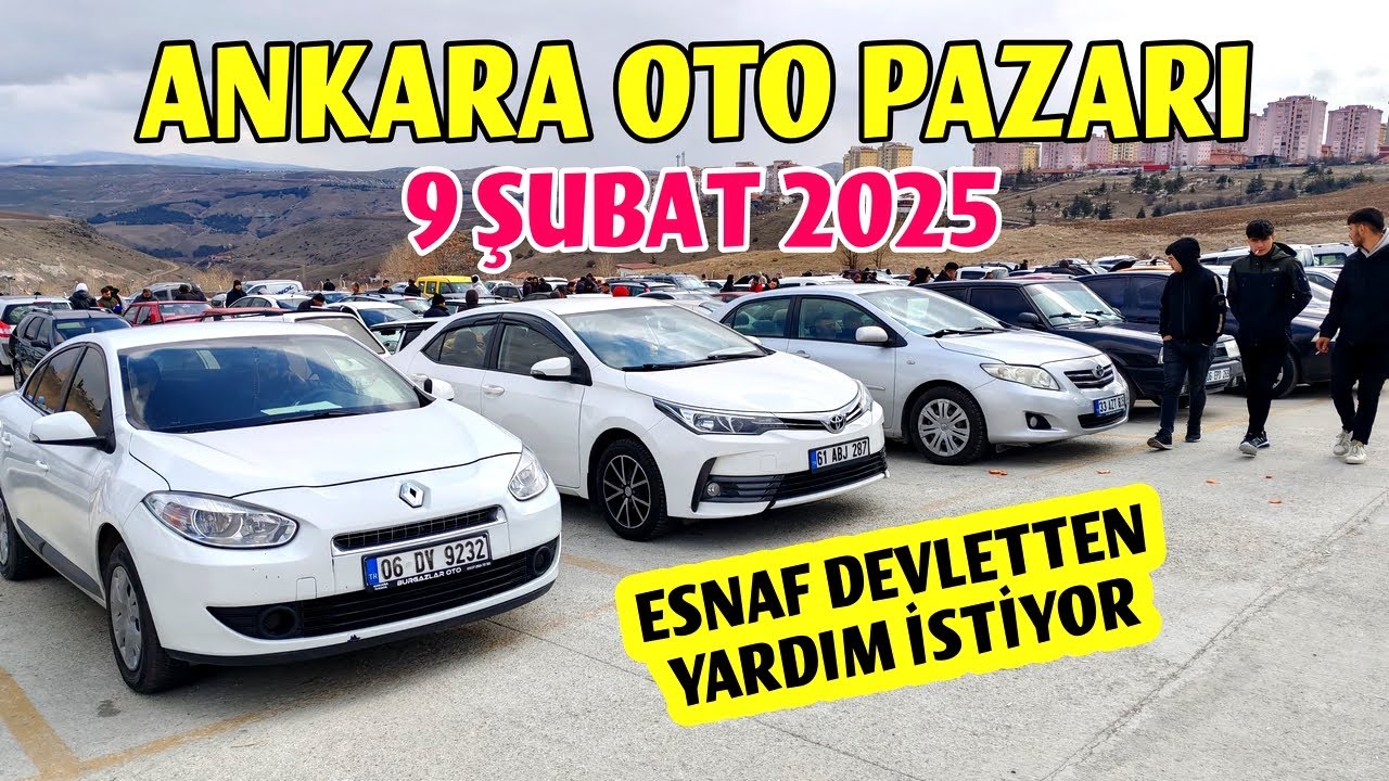 ANKARA OTO PAZARI - 9 ŞUBAT 2025 | Şahinden 2. El Otomobil Fiyatları ve İkinci El Piyasası