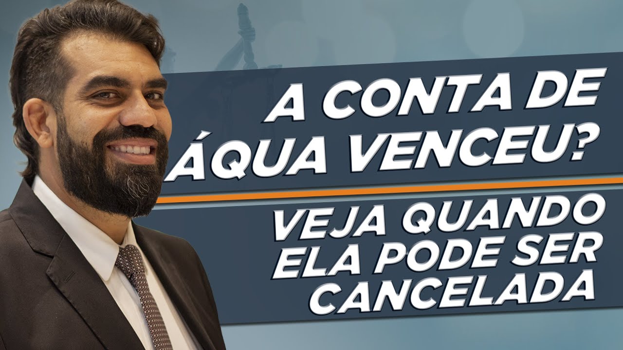 Quando podem cortar a CONTA DE ÁGUA? Advogado explica quais são os seus direitos nesse caso