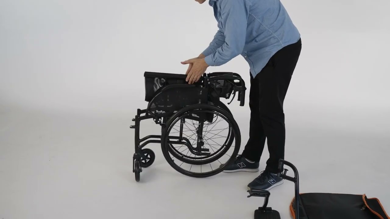 Feather wheelchair 13.5 lbs