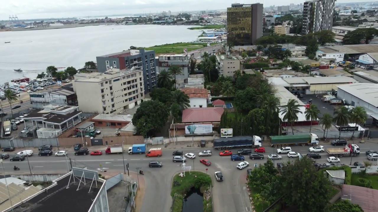 Vue a&eacute;rien Zone 4 C Marcory Abidjan