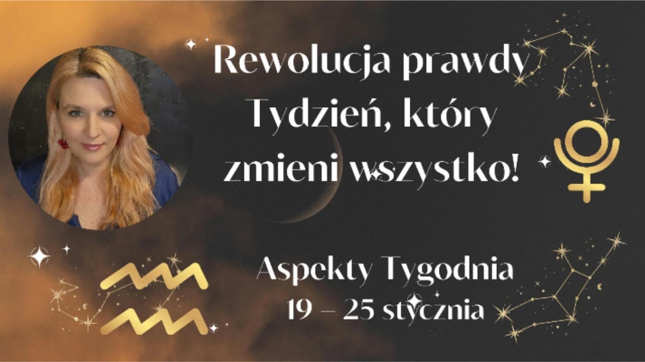 Sezon Wodnika i transformacja Plutona. Prognoza na 19-25 stycznia – czas na Twoją nową wersję.
