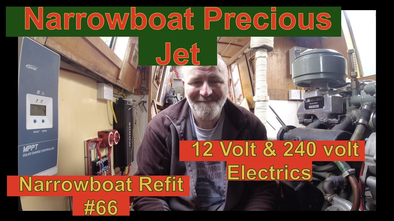 Narrowboat Refit #66 12 Volt & 240 Volt Electrics Continued