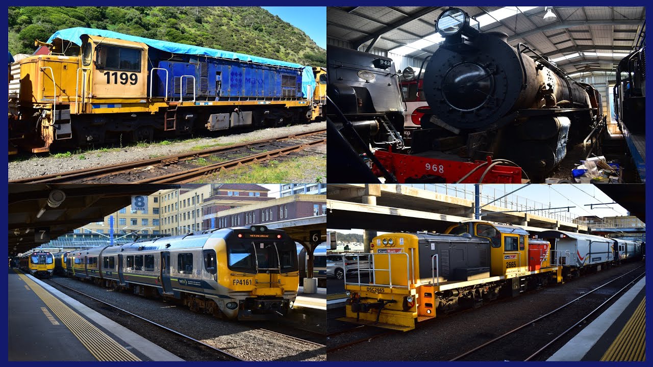 Steam Incorporated, Mainline Steam and Wellington EMUs (ft. DBR 1199 and KB 968) ~ 08/10/2022 (HD)