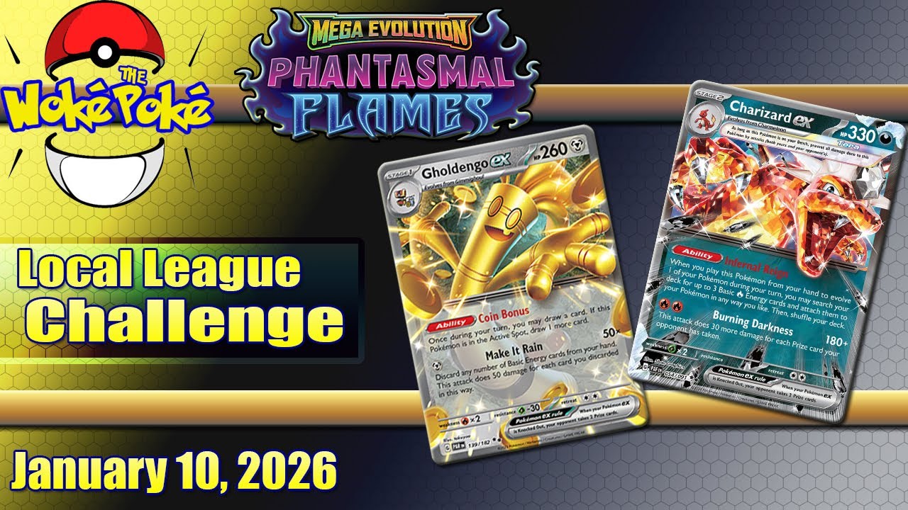 The Woké Poké Pokémon TCG Local League Challenge Live Stream!